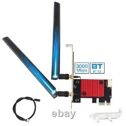 100p PCIE WiFi 6 Card Intel AX200 Dual Band PCIe Wireless Network Adapter BT5.2