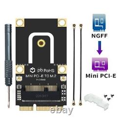 100pcs M. 2 NGFF WiFi Card to Mini PCI-E Adapter Converter for AX200 AX210 Card