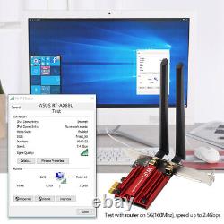 100pcs PCI-E Intel AX200 WiFi 6 Card Dual Band 802.11ax BT 5.3 PCIe WiFi Adapter