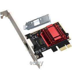 100pcs RTL8125B 2500/1000/100Mbps 2.5GBase-T PCI Express Gigabit Network Adapter