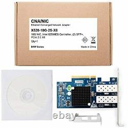 10Gb PCI-E NIC Network Card, Dual SFP+ Port, PCI Express Ethernet LAN Adapter