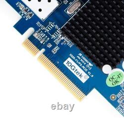 10Gb PCI-E Network Card RJ45 Port with Intel 82599EN Compare to Intel X520-DA2