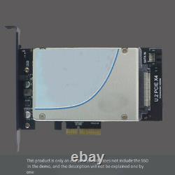 10XU. 2 PCI-E Adapter Card U. 2 Adapter Card SFF-8639