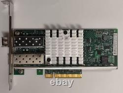 10 Gig X520-DA2 Intel Network Adapter 10Gbps 10GE Dual SFP+ With 1x Transceiver
