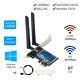10pcs Ac1200 Wifi Card Dual Band 802.11ac Bt4.0 Pcie Network Adapter For Desktop
