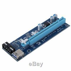 20PCS Mini PCI-E Express USB 3.0 1x to 16x Graphics Riser Extender Card Adapter