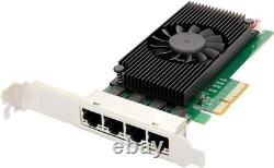 2.5 Gigabit Ethernet PCI-E Network Expansion Card RJ45 LAN Adapter Low Profile