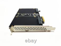 2.5 SSD Adapter Card Dual SSD to PCIE X4 Expansion Card SATA3.0 to PCI-E #E7