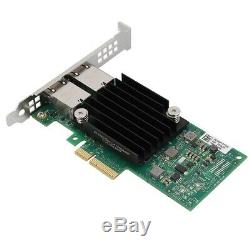 2-Port RJ45 10GbE X550-T2 PCI-E x8 Ethernet Converged Network Adapter LAN Card