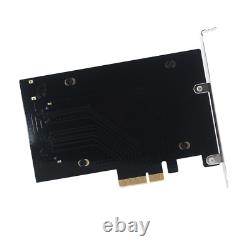 3.2TB Intel TB NVMe Enterprise SSD with PCIe x4 U. 2 Adapter Card SSDPE2KE032T8TB