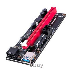 4/8/12PCS GPU Riser Card Adapter PCI-E 1x To 16x Extender USB3.0 Bitcoin Mining