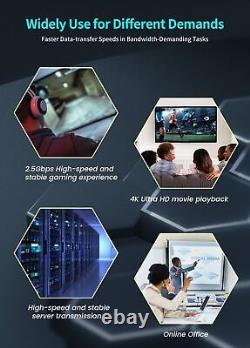 4 Port 2.5Gb PCIe Network Card, 4 Port 2.5 Gigabit Ethernet Interface Adapter