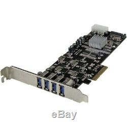 4-Port PCI Express (PCIe) SuperSpeed USB 3.0 Card Adapter with 4 Dedicated 5Gbps