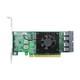 4 Port Pcie 3.0 X16 To U. 2 Sff-8643 Nvme Adapter Expansion Card With Cooling Fan