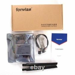 50PCS Desktop PCIe WiFi Adapter for 8260 8265 9260 AX200 AX210 MT7921 M. 2 Card