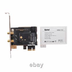 50PCS Desktop PCIe WiFi Adapter for 8260 8265 9260 AX200 AX210 MT7921 M. 2 Card