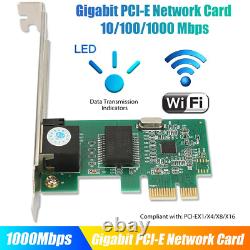 5 Gigabit Ethernet LAN PCI-E PCI High Speed Network Controller Cards 10/100/1000