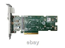 7HYY4 New Dell PCIE to M. 2 BOSS Adapter Card Boot Optimized Storage PCI-E X8 US
