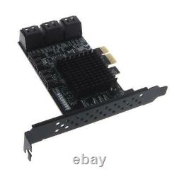 9215+575 Chip 8 Ports SATA 3.0 to PCIe Expansion Card PCI Express SATA Adapter