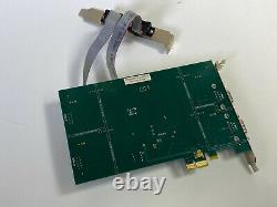 ACCESS I/O PCIe-ICM232-4 REV. B ISOLATED 4/2-PORT RS-232 SERIAL CARD with ADAPTER