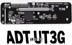 ADT-UT3G USB4.0 Docking Station PCIe4.0x4 to Thunderbolt 3/4 & USB4 eGPU Adapter