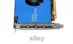 AMD ATI Radeon PRO WX 5100 8GB GDDR5 PCI-Express Quad Display Port Video Card