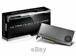 ASRock Ultra Quad M. 2Card4x 4x M. 2SSD Controller Card PCI-E PCI-Express 16