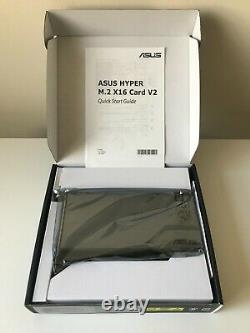 ASUS HYPER M. 2 X16 CARD V2 PCIe Internal card/adapter (4x NVME drive slots)