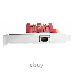 ASUS XG-C100C PCI-E Network Interface Card 10 Gigabit LAN RJ-45 Port Red Adapter