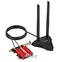 AX210 PCIe Desktop WiFi 6E Wireless Adapter PC Gaming Network Card Bluetooth 5.2