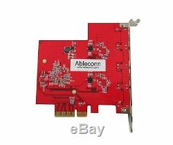 Ableconn PEX SA134 4x eSATA III w 4x PM ASM1062 Four Lanes Host Adapter Card New