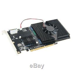 Add on Cards Adapter M. 2 Raid Controller/Ssd/Card Pci-E/Pcie M. 2 Ssd Coolin W8V8