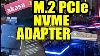 Akasa Pcie Adapter That Will Take Two M 2 Nvme Cards I Used Samsung 970pro