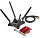 Asus Pce-ac88 Ac3100 Dual Band Pci Express Wireless Wifi Network Card Adapter