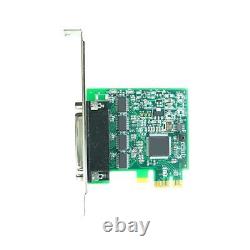 Axxon PCI Express (PCIe) 4 Port RS232 Serial Card Adapter with Cable #LF757KB
