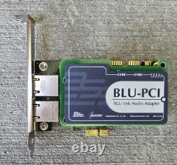 BSS BLU-PCI 64 Channel PCI Express Sound Card BLU link ASIO Audio PCIe Adapter