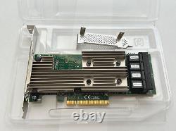 Both Brackets Sas9305-16i Lsi Sas 9305-16i 16 Port Pcie 12 Gb/s Host Bus Adapter