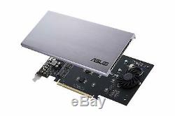 Brand New ASUS Hyper M. 2 x16 Card V2 Expansion Card PCI-Express Adapter