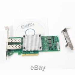 Broadcom BCM57810S Chipset 10GB Dual Port SFP+ PCIE Ethernet Sever Adapter Card