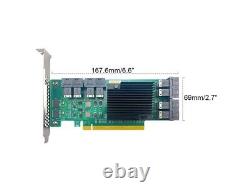 CEACENT ANU28PE16 NVMe Adapter U. 2 to PCIE16 SSD Expansion Card SFF8639-SFF8643