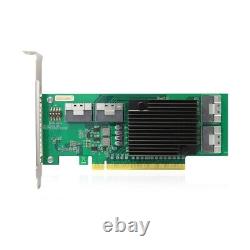 CNS44PE16 NVMe U. 2 to PCIe 3.0 X16 Adapter Board Expansion Card Fit SFF8654