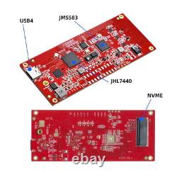 CY PCI-E SSD Nvme NGFF M-key to Type-C USB4 40Gbps Convert Card Cable USB-C