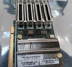Cisco UCSC-PCIE-C25Q-04 V01 Quad Port 10/25G SFP28 PCIe Network Adapter NEW OB