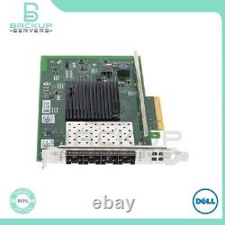 DDJKY Dell X710-DA4 4-Port 10Gbps PCI-e SFP+ Converged Network Adapter 0DDJKY