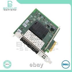 DDJKY Dell X710-DA4 4-Port 10Gbps PCI-e SFP+ Converged Network Adapter 0DDJKY