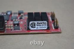 DEKTEC DTA-2174 R2 Quad 3G-SDI/ASI PCIe Adapter Card