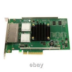 DELL 2RGPF CHELSIO 4-PORT 10 GB-T QT T540-BT Network Adapter Card