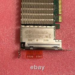 Dell 08XJ7? Intel X710-T4 Quad-Port 10GbE PCIe Network Adapter? Low Profile