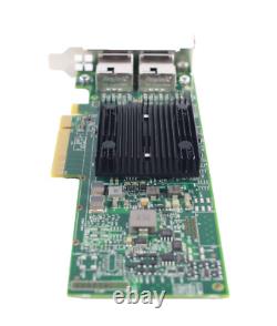 Dell Broadcom 0NC5VD Dual Port 10G RJ-45 Network Adapter Card Low Profile (AMX)