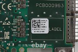 Dell ConnectX-4 CX456A 100GbE Dual-Port QSFP+ PCIe Network Card Dell P/N 0XR0K2